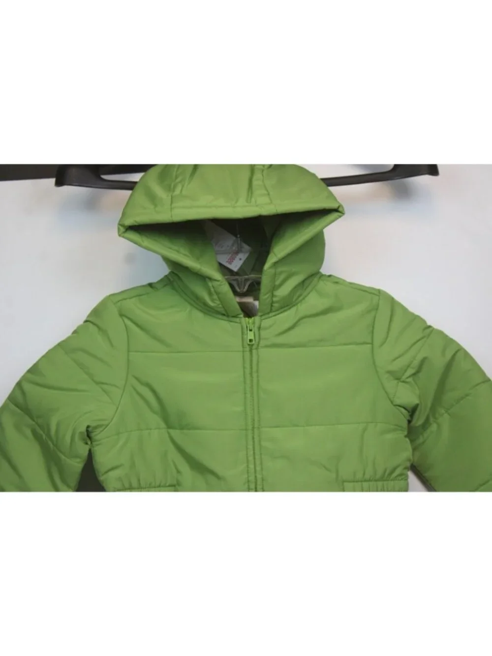 2007 Gymboree Cupcake Cutie Puffer Jacket Coat sz Med 7/8 NWT Green Hoodie Winte